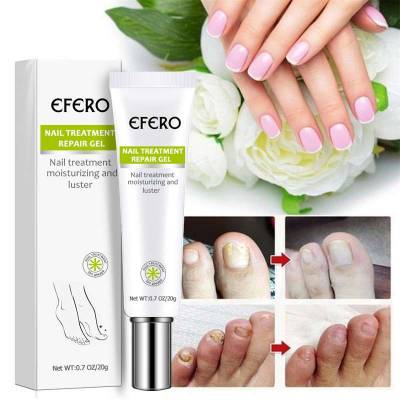 Efero 20g Nail Repair Gel Fungus Treatment Solution Anti fungal Removal Infection Cuticle Toe Nail Foot Protector Cream TSLM2